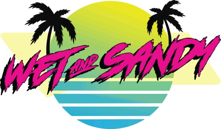 Wet and Sandy Logo